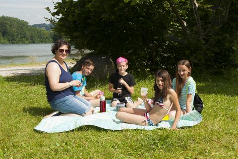 Picknick am Rhein, Tössegg, Feuerstelle